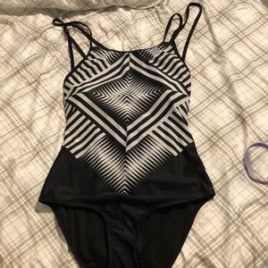 One piece bathing suit